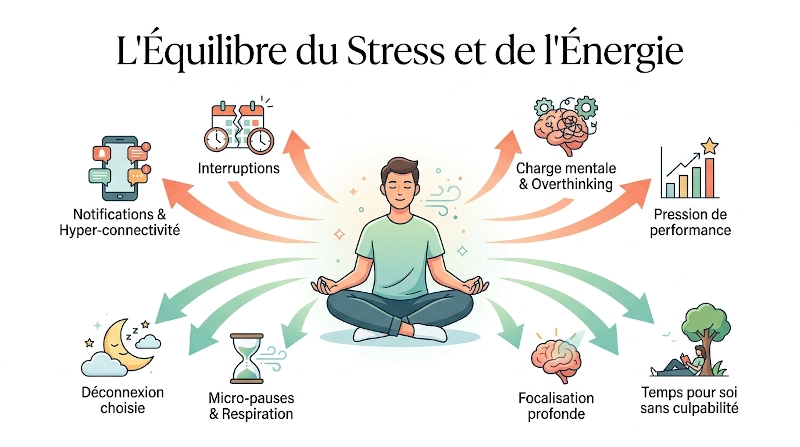 Gestion du stress équilibre stress énergie